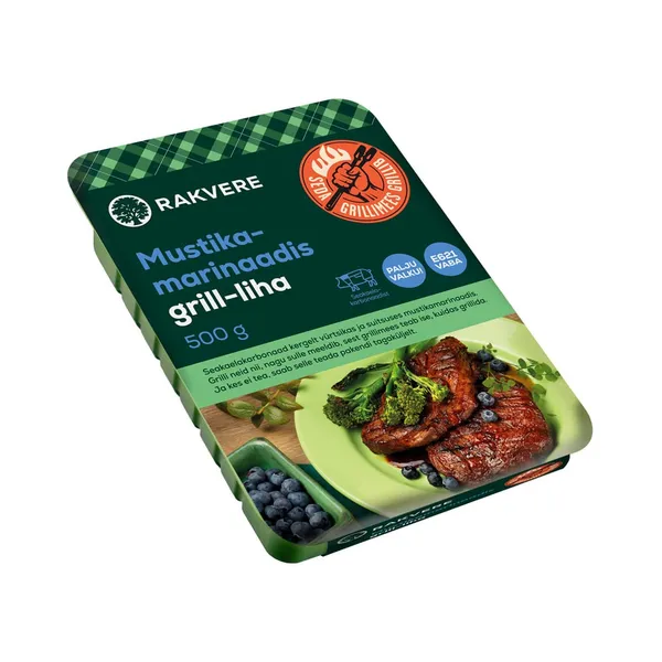Mustika grill-liha, RAKVERE LK, 500 g