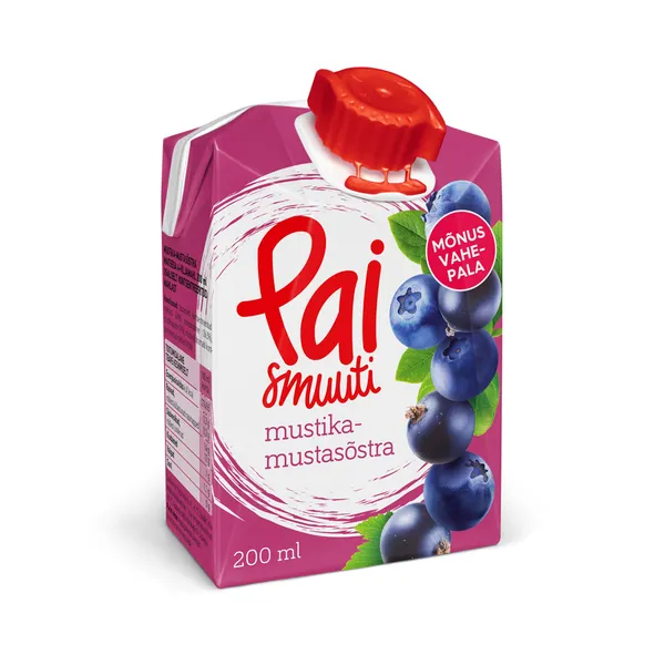 Mustika-msõstra smuuti, PAI, 200 ml