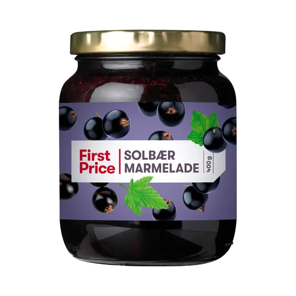 Mustsõstramoos, FIRST PRICE, 400 g
