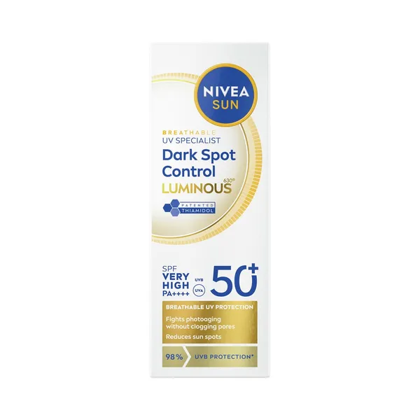 Näokreem Spot Control SPF50+, NIVEA SUN, 40 ml