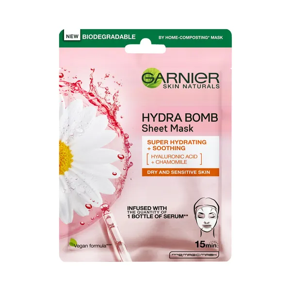 Näomask Moisture + Comfort, GARNIER, 32 g