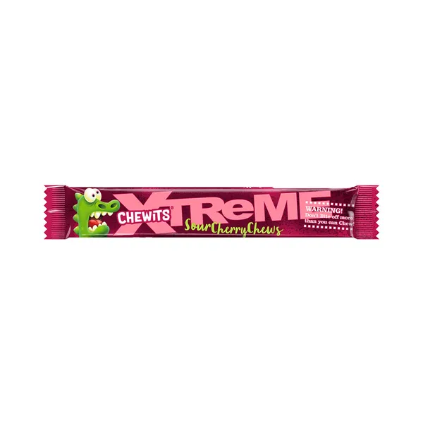 Närimiskompvekid Xtreme Cherry, CHEWITS, 34 g