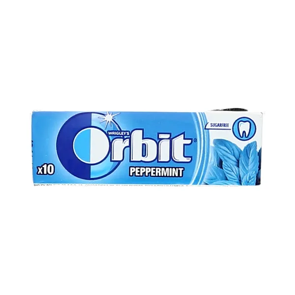 Närimiskumm Peppermint suhkruvaba, ORBIT, 14 g