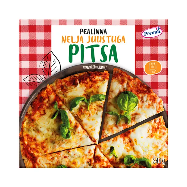 Nelja juustu pitsa, PEALINNA, 340 g