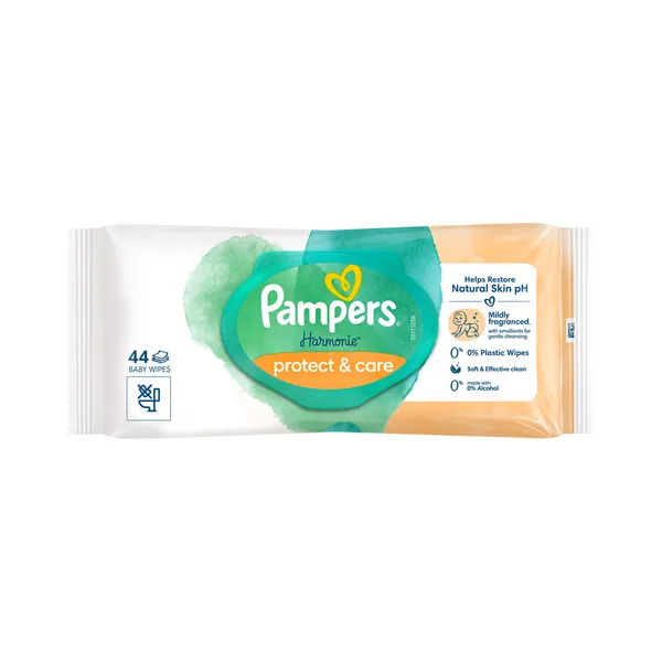 Niisked salvrätikud Harmonie Calendula PF, PAMPERS, 44 tk