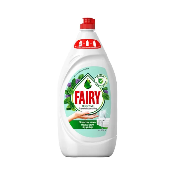 Nõudepesuvahend Sensitive Tea Tree, FAIRY, 1,35 l