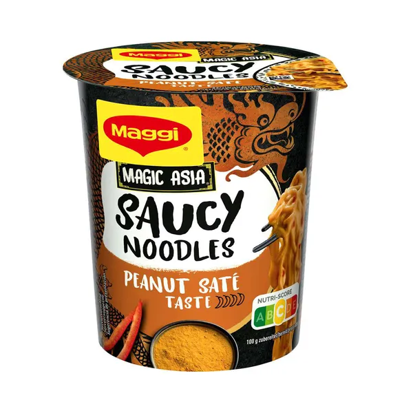 Nuudlid maapähkli kastmes (tops), MAGGI, 75g