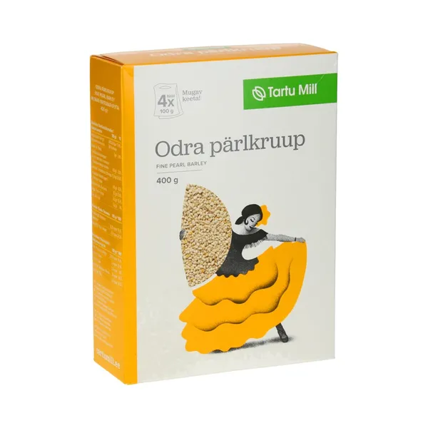 Odra pärlkruup 4x100g, TARTU MILL, 400 g