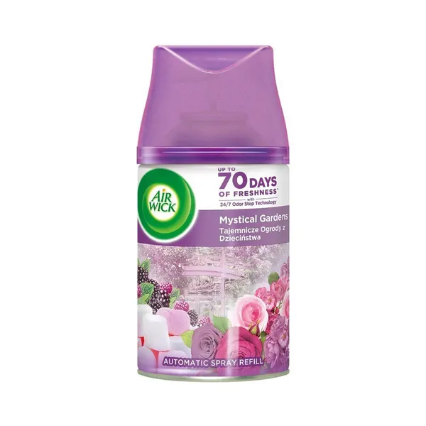 Õhuvärskendaja Freshmatic Mystical Garden täide, AIR WICK, 250 ml