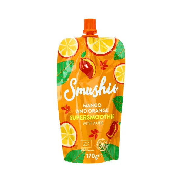 Salvest Smushie mango, apelsini ja datlitega, 170 g