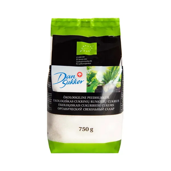 Ökoloogiline peedisuhkur, DAN SUKKER, 750 g