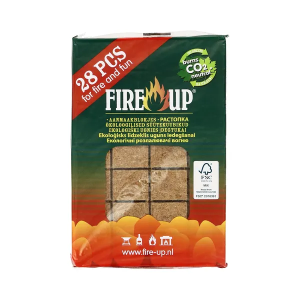 Ökoloogilised süüteplokid, FIRE-UP, 28 tk