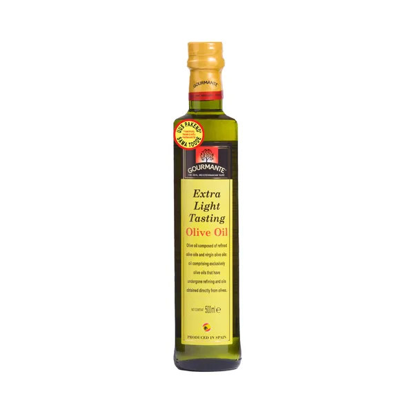Oliiviõli rafineeritud ja ekstra väärisoliiviõlist Light, GOURMANTE, 500 ml