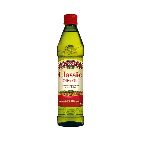 Oliiviõli rafineeritud ja väärisoliiviõli Classic, BORGES, 500 ml