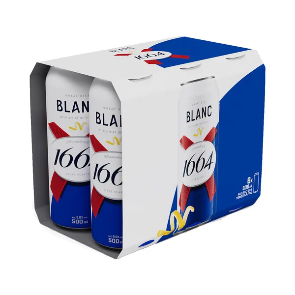 Õlu Blanc 1664, KRONENBOURG, 6x500 ml