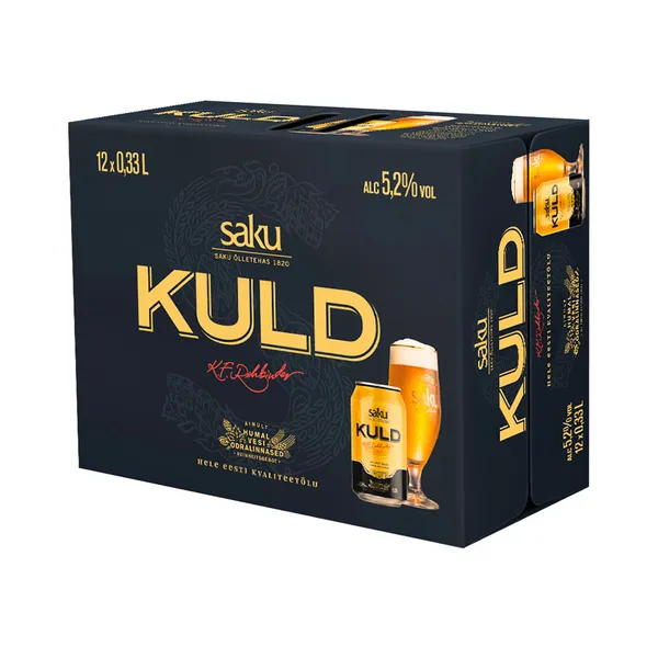 SAKU Kuld kohver MP12 5,2%,  3,96L R14/87910/37 13.01.2014