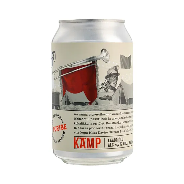 Õlu Lager Kämp, PURTSE, 330 ml