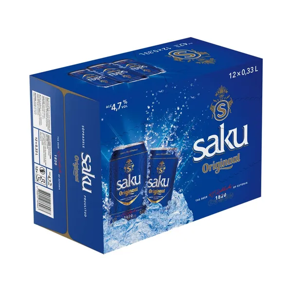 SAKU Originaal kohver MP12, 4,7%vol,  3,96L R24/186816/37