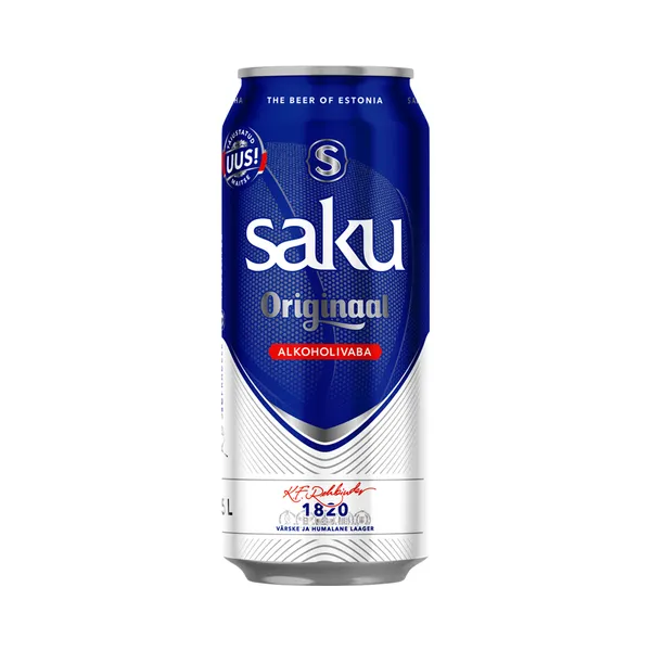 Originaal Alkoholivaba purk, SAKU, 500 ml