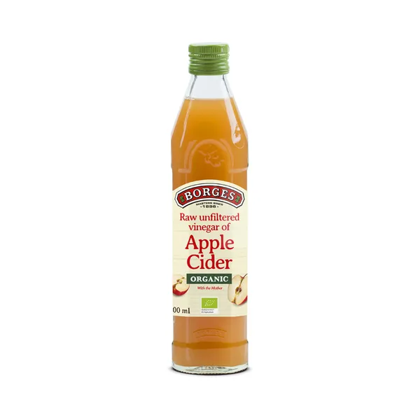 Õunaäädikas ökoloogiline filtreerimata, BORGES, 500ml