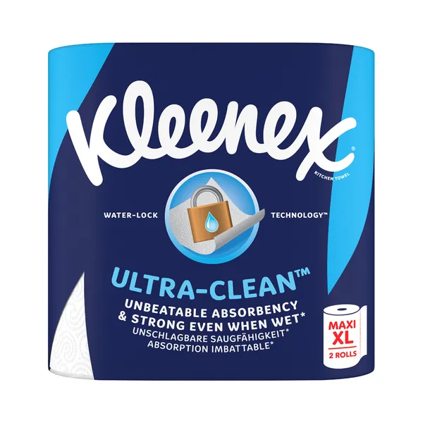 Paberkäterätt Ultra Clean 2 rulli 74 lehte, KLEENEX, 1 tk