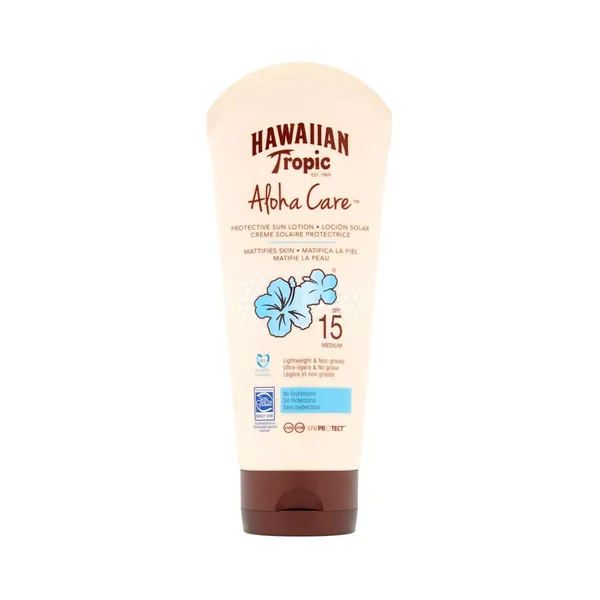 Päevitusemulsioon Aloha Care SPF15, HAWAIIAN TROPIC, 180 ml