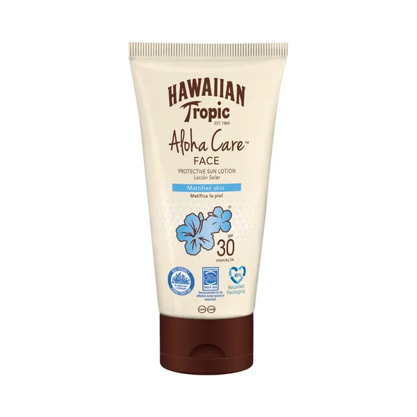 Päevitusemulsioon näole SPF 30, HAWAIIAN TROPIC, 90 ml