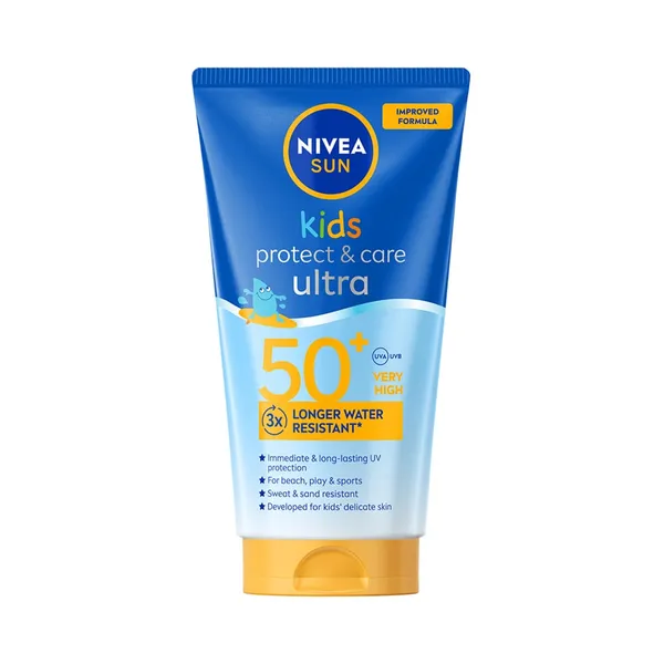 Päevituspiim Kids Swim&Play SPF50+, NIVEA SUN, 150 ml