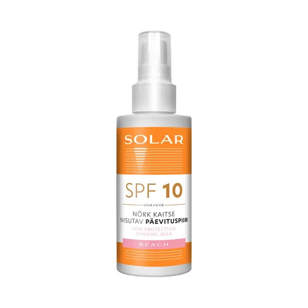 Päevituspiim SPF10, veekindel, SOLAR, 150 ml