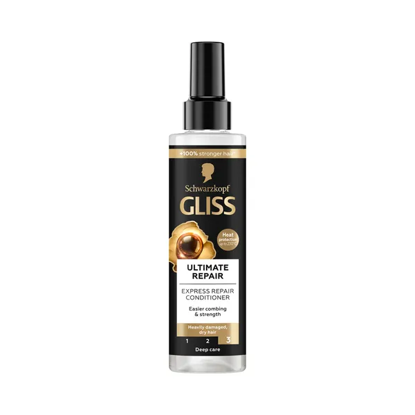Palsam Ultimate Repair juustesse jäetav, väga kahjustatud ja kuivadele juustele, GLISS, 200 ml