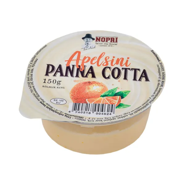 Panna Cotta apelsini, NOPRI, 150 g