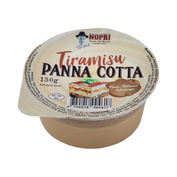 Panna Cotta tiramisu, NOPRI, 150 g