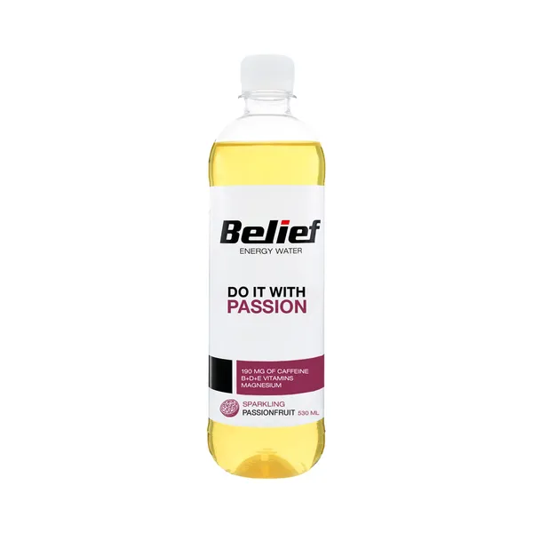 Karboniseeritud passionimaitseline jook, BELIEF, 530 ml