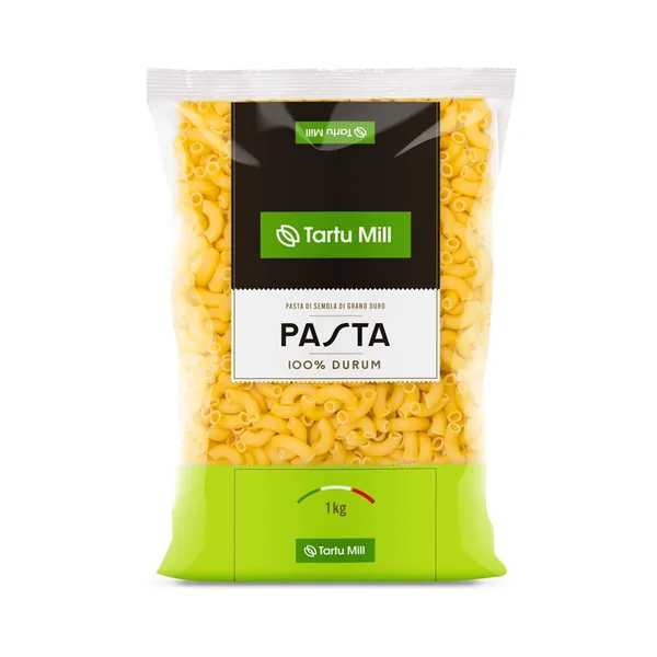 Pasta durum Cornetti, TARTU MILL, 1 kg