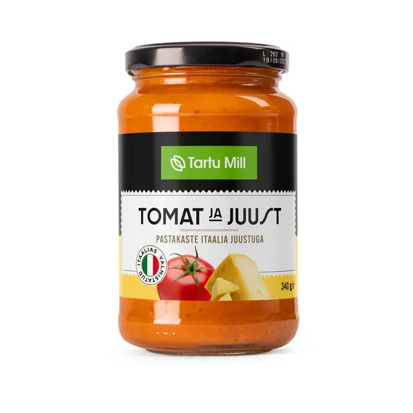 Pastakaste Tomat ja Juust, TARTU MILL, 340 g