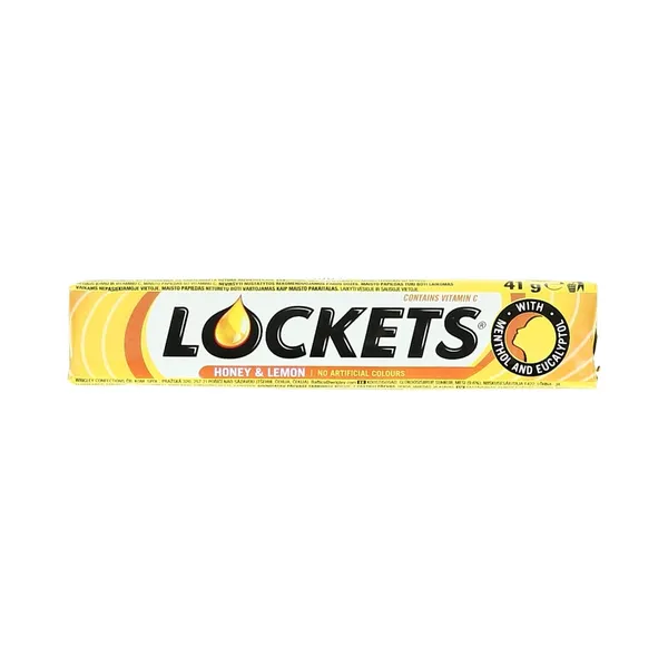 Pastillid mesi/sidrun, LOCKETS, 41 g