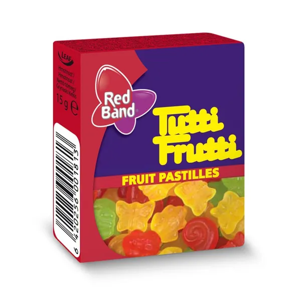 Pastillid Tutti Frutti, TUTTI FRUTTI, 15 g