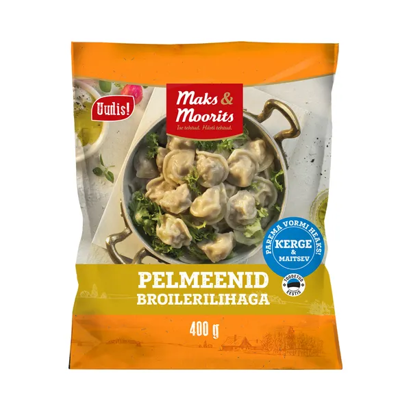 Pelmeenid broilerilihaga, MAKS&MOORITS, 400 g