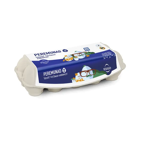 Peremunad M10 valged, EGGO, 10 tk