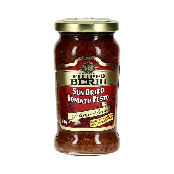 Pesto päikesekuivatatud tomatitega, FILIPPO BERIO, 190 g