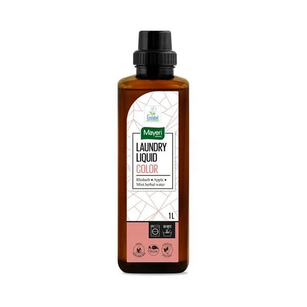 Pesugeel Color Rhubarb& Apple, Mint herbal water, MAYERI ORGANIC, 1 l