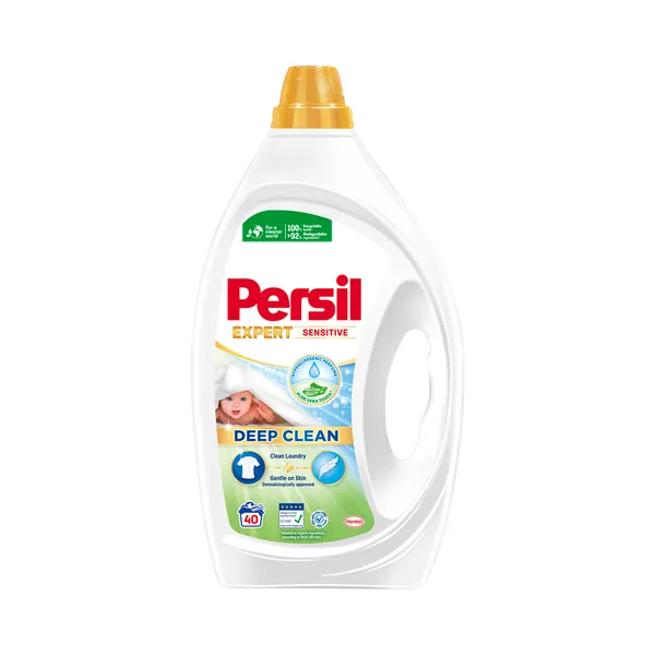 Pesugeel Sensitive 40pk, PERSIL, 1,8 l