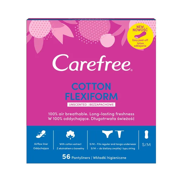 Pesukaitsmed Flexi, CAREFREE, 56 tk