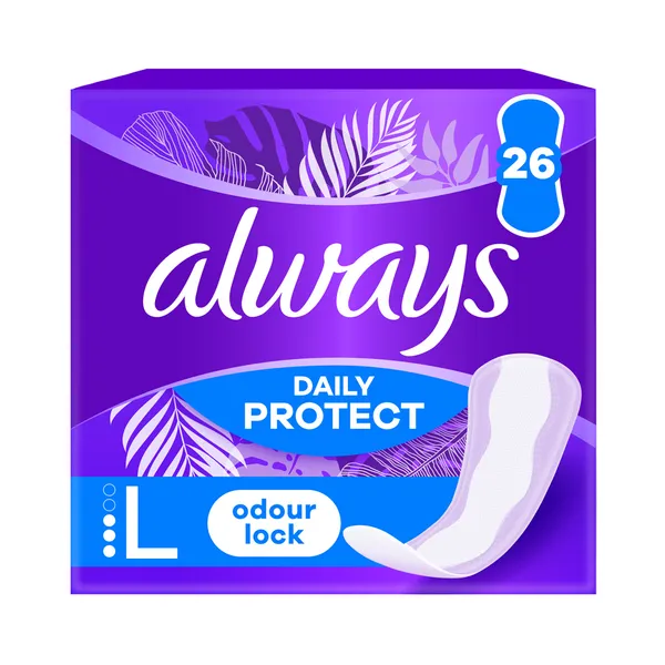 Pesukaitsmed ALWAYS Long Odour Lock, 26tk
