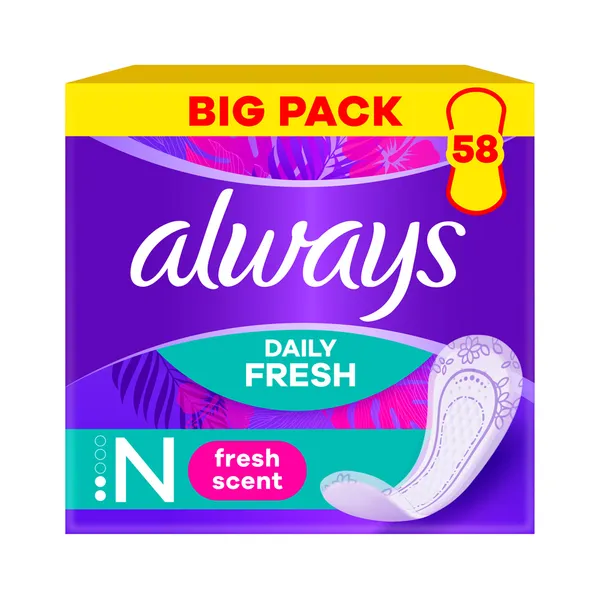 Pesukaitsmed Normal Deo, ALWAYS, 58 tk