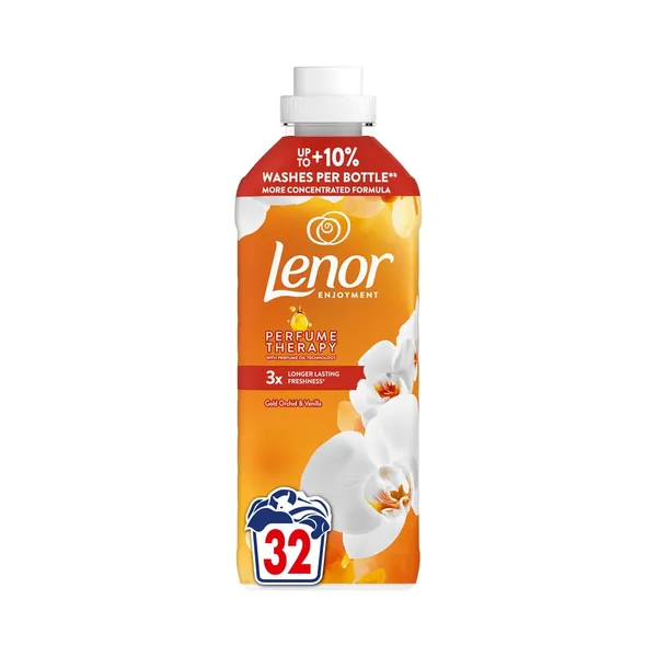 Pesuloputusvahend Gold Orchid&Vanilla, 32 pesukorda, LENOR, 675 ML