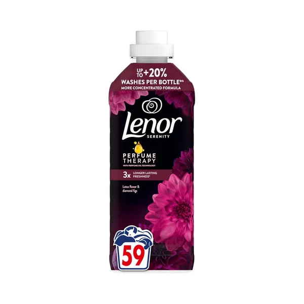Pesuloputusvahend Lotus Flower & Diamond Figs, 59 pesukorda, LENOR, 1,239 L