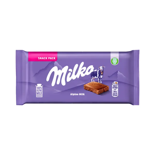 Piimašokolaad, MILKA, 45 g