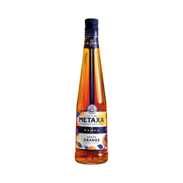 Piiritusjook Metaxa 5* Orange, 70cl