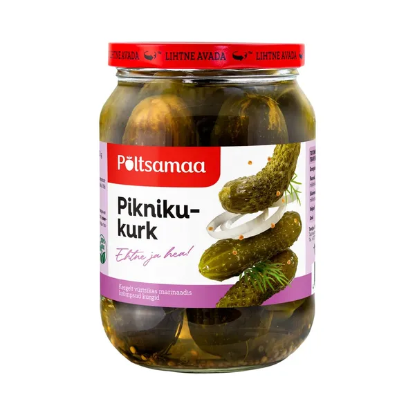 Piknikukurk terve, PÕLTSAMAA, 680 g